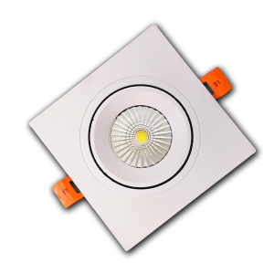 Đèn âm trần phẳng plus VMT hộp đơn 12W vỏ trắng