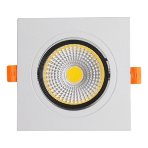 ĐÈN ÂM TRẦN PHẲNG VMT HỘP ĐƠN 7W - VỎ TRẮNG ĐEN